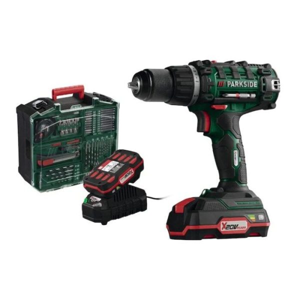 PARKSIDE PERFORMANCE® PSBSAP 20-Li C3 cordless hammer drill, 20 V